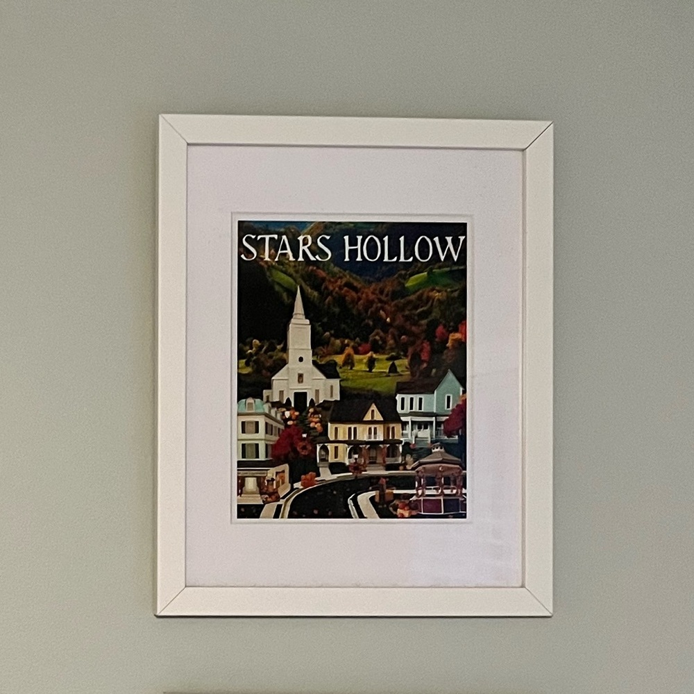 Framed Gilmore Girls Art